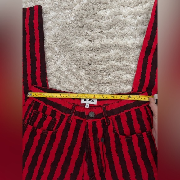 Kenzo Printed Straight Leg Jeans - Picture 7 of 7